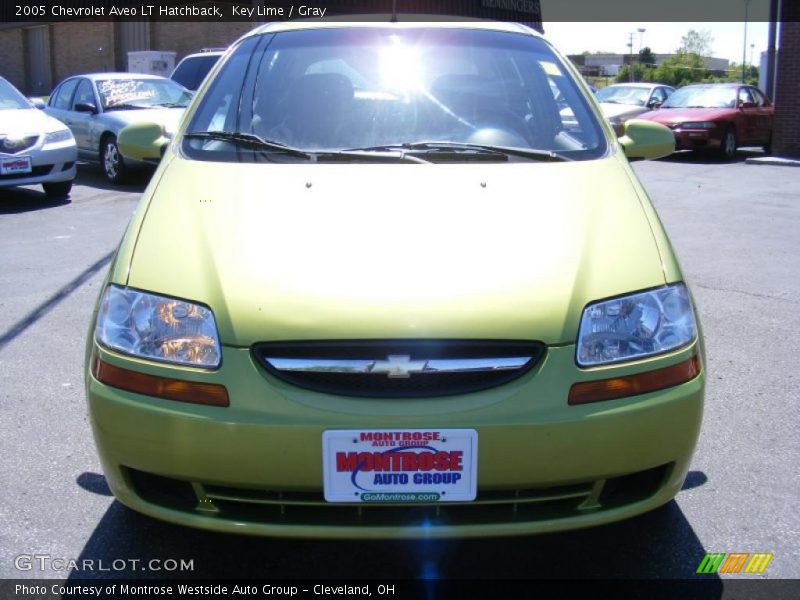 Key Lime / Gray 2005 Chevrolet Aveo LT Hatchback