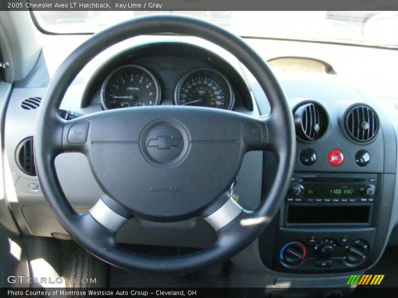Key Lime / Gray 2005 Chevrolet Aveo LT Hatchback