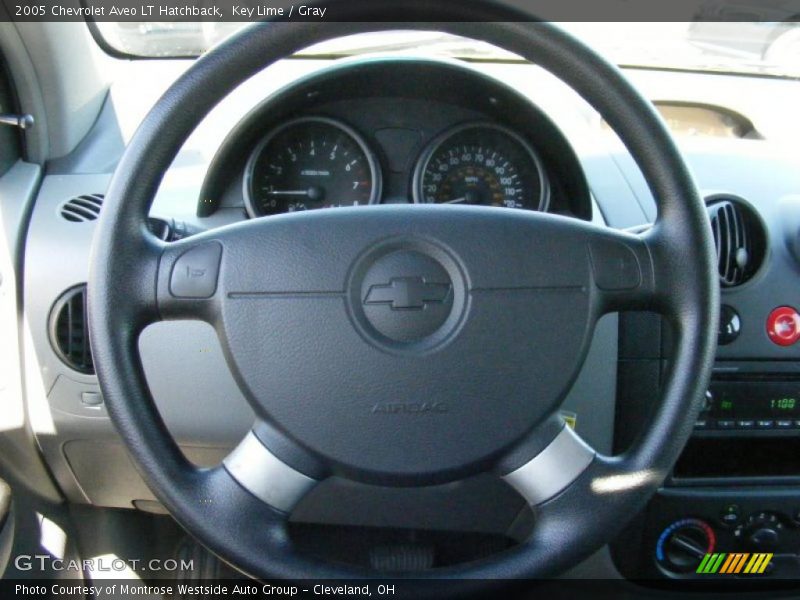 Key Lime / Gray 2005 Chevrolet Aveo LT Hatchback