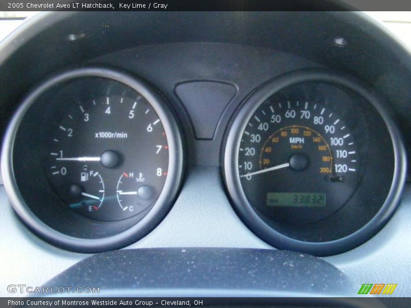 Key Lime / Gray 2005 Chevrolet Aveo LT Hatchback