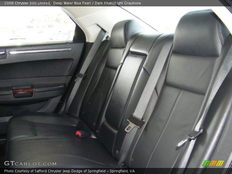 Deep Water Blue Pearl / Dark Khaki/Light Graystone 2008 Chrysler 300 Limited