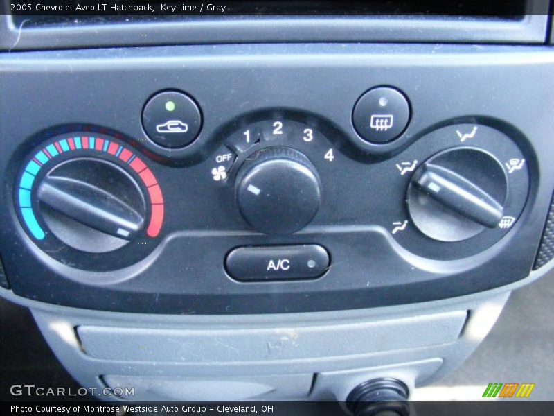 Key Lime / Gray 2005 Chevrolet Aveo LT Hatchback