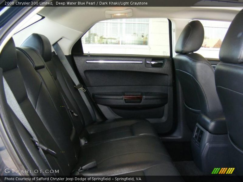 Deep Water Blue Pearl / Dark Khaki/Light Graystone 2008 Chrysler 300 Limited