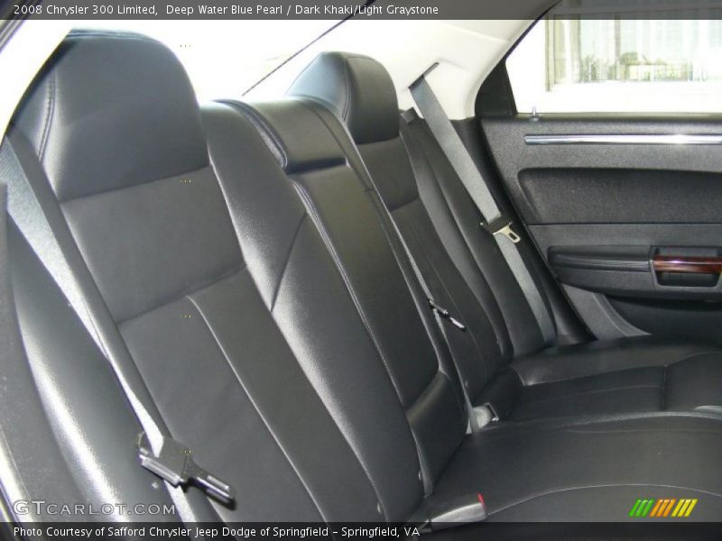 Deep Water Blue Pearl / Dark Khaki/Light Graystone 2008 Chrysler 300 Limited