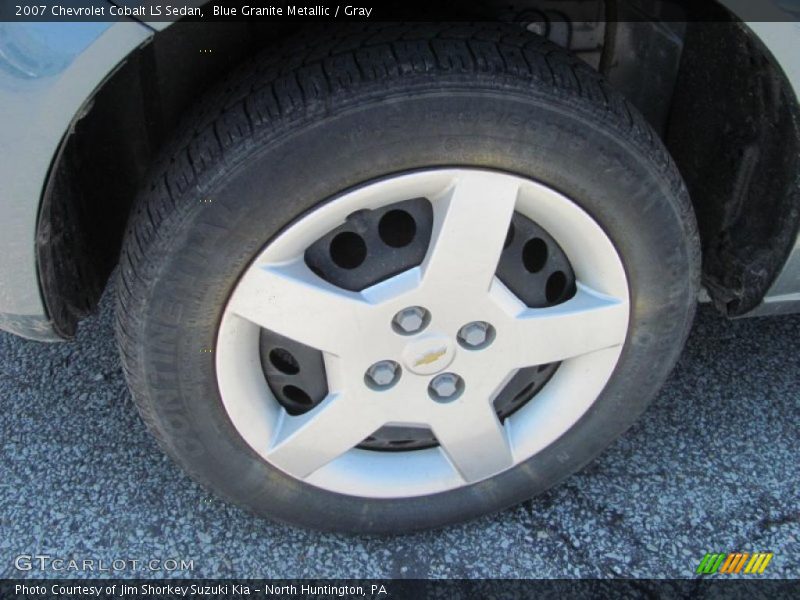 Blue Granite Metallic / Gray 2007 Chevrolet Cobalt LS Sedan