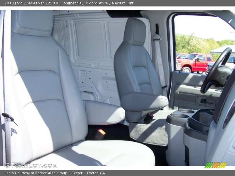 Oxford White / Medium Flint 2010 Ford E Series Van E250 XL Commericial