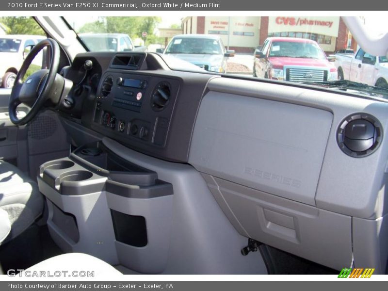Oxford White / Medium Flint 2010 Ford E Series Van E250 XL Commericial