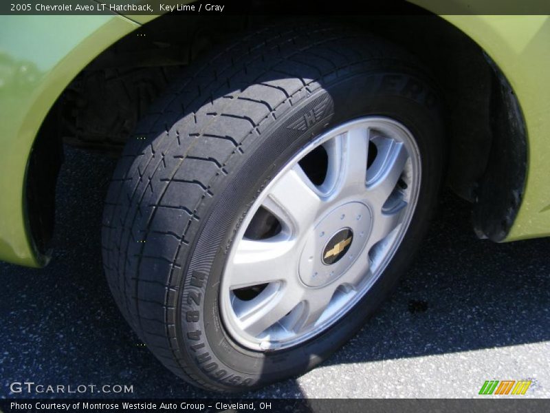Key Lime / Gray 2005 Chevrolet Aveo LT Hatchback