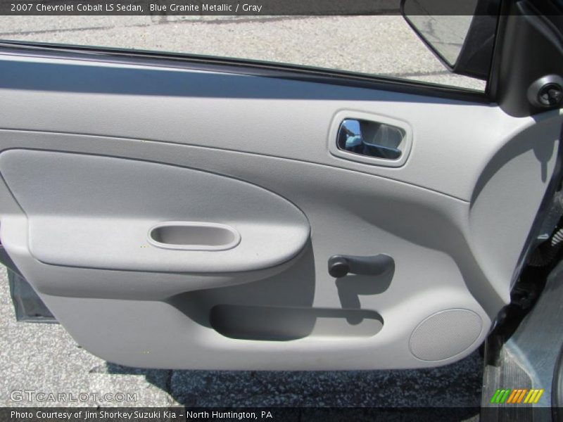 Blue Granite Metallic / Gray 2007 Chevrolet Cobalt LS Sedan