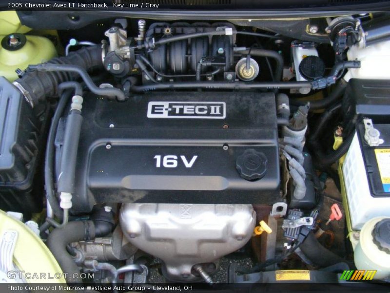 Key Lime / Gray 2005 Chevrolet Aveo LT Hatchback