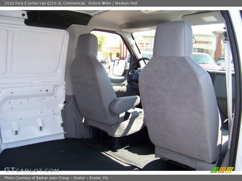 Oxford White / Medium Flint 2010 Ford E Series Van E250 XL Commericial
