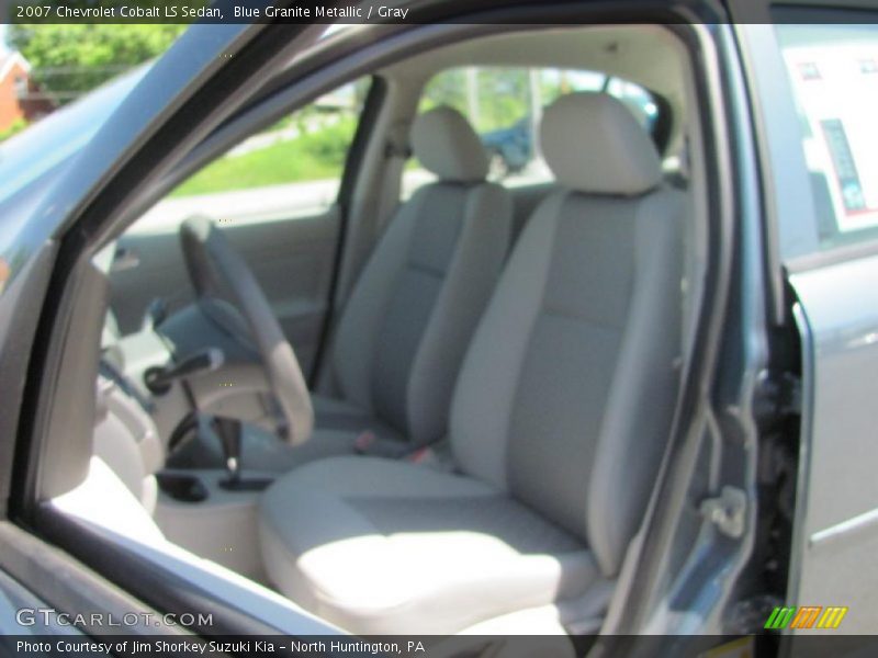 Blue Granite Metallic / Gray 2007 Chevrolet Cobalt LS Sedan