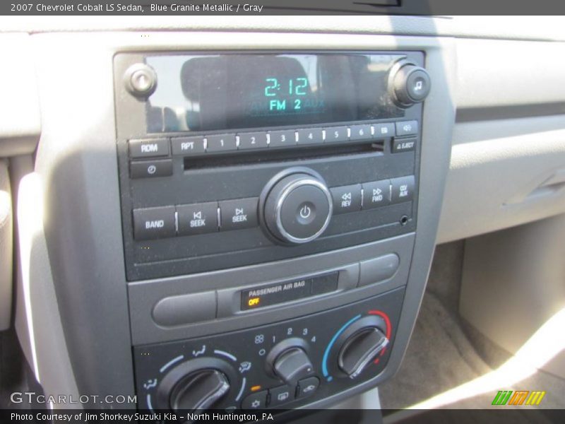 Blue Granite Metallic / Gray 2007 Chevrolet Cobalt LS Sedan