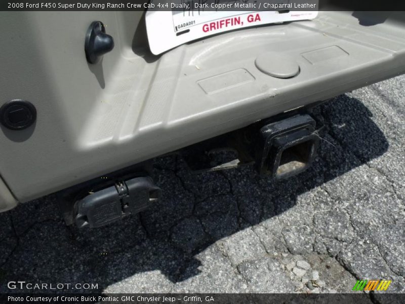 Dark Copper Metallic / Chaparral Leather 2008 Ford F450 Super Duty King Ranch Crew Cab 4x4 Dually