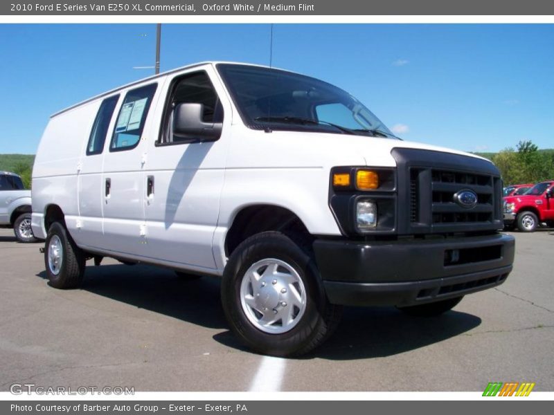 Oxford White / Medium Flint 2010 Ford E Series Van E250 XL Commericial