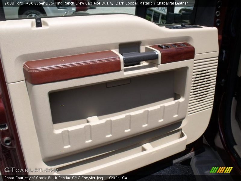 Dark Copper Metallic / Chaparral Leather 2008 Ford F450 Super Duty King Ranch Crew Cab 4x4 Dually