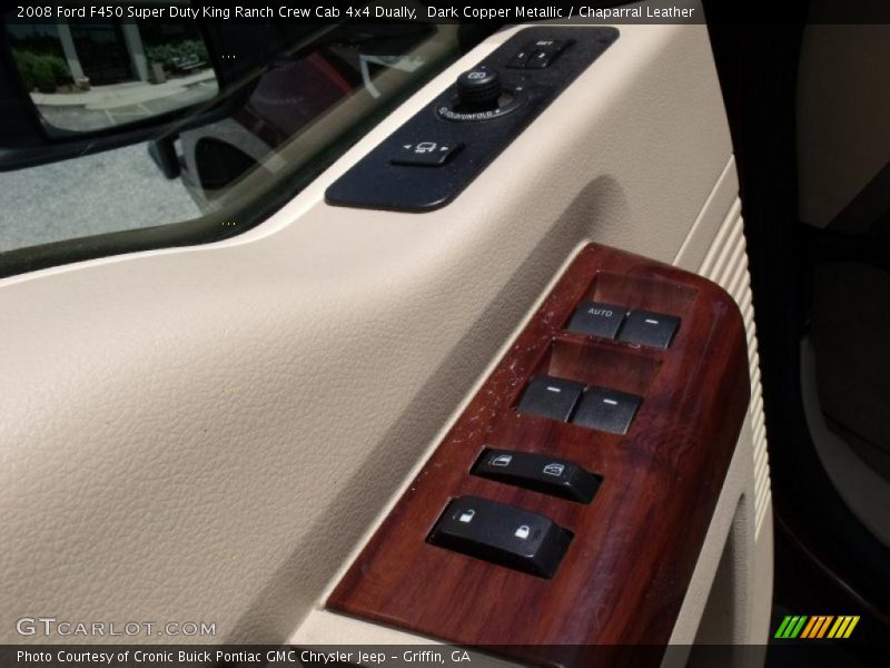 Dark Copper Metallic / Chaparral Leather 2008 Ford F450 Super Duty King Ranch Crew Cab 4x4 Dually