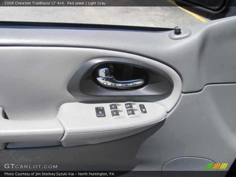 Red Jewel / Light Gray 2008 Chevrolet TrailBlazer LT 4x4