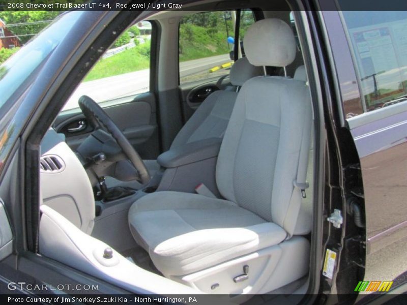 Red Jewel / Light Gray 2008 Chevrolet TrailBlazer LT 4x4