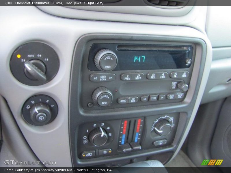 Red Jewel / Light Gray 2008 Chevrolet TrailBlazer LT 4x4