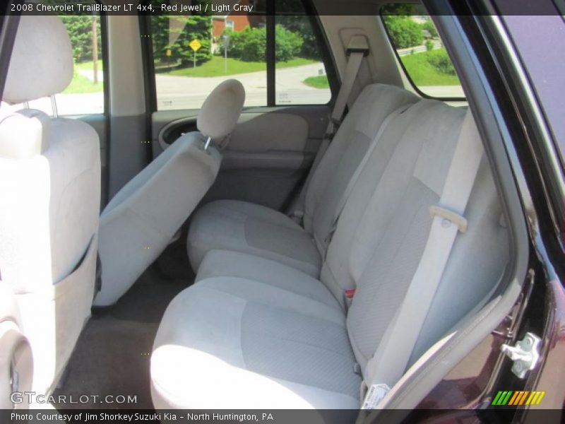 Red Jewel / Light Gray 2008 Chevrolet TrailBlazer LT 4x4