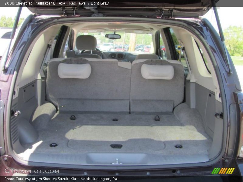 Red Jewel / Light Gray 2008 Chevrolet TrailBlazer LT 4x4