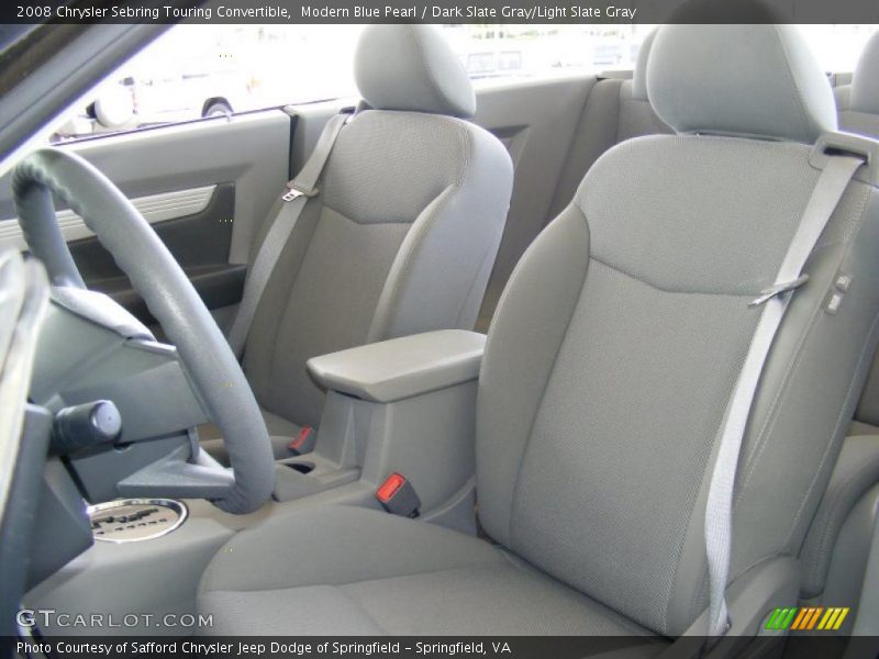 Modern Blue Pearl / Dark Slate Gray/Light Slate Gray 2008 Chrysler Sebring Touring Convertible