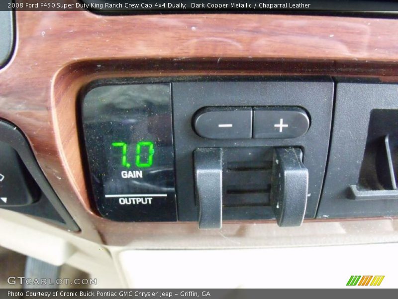 Dark Copper Metallic / Chaparral Leather 2008 Ford F450 Super Duty King Ranch Crew Cab 4x4 Dually