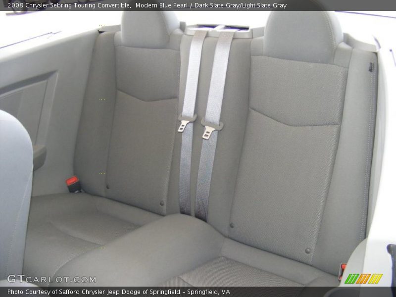 Modern Blue Pearl / Dark Slate Gray/Light Slate Gray 2008 Chrysler Sebring Touring Convertible