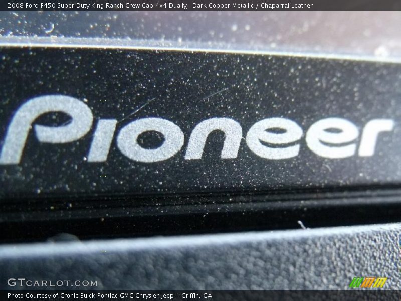 Dark Copper Metallic / Chaparral Leather 2008 Ford F450 Super Duty King Ranch Crew Cab 4x4 Dually