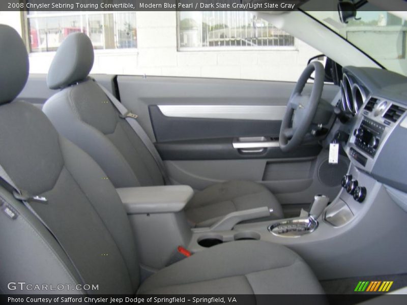 Modern Blue Pearl / Dark Slate Gray/Light Slate Gray 2008 Chrysler Sebring Touring Convertible