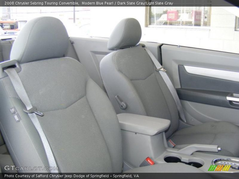Modern Blue Pearl / Dark Slate Gray/Light Slate Gray 2008 Chrysler Sebring Touring Convertible