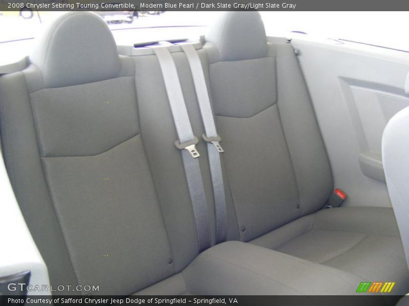 Modern Blue Pearl / Dark Slate Gray/Light Slate Gray 2008 Chrysler Sebring Touring Convertible