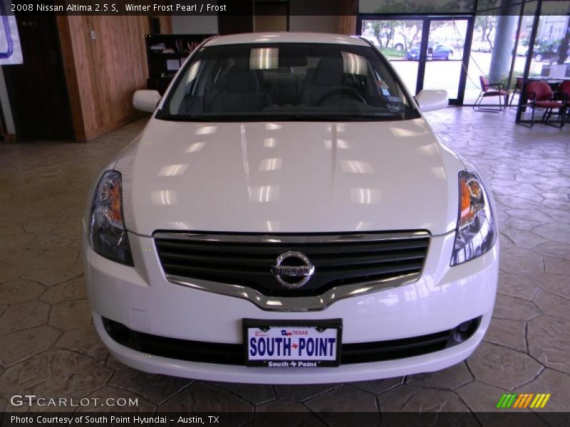Winter Frost Pearl / Frost 2008 Nissan Altima 2.5 S