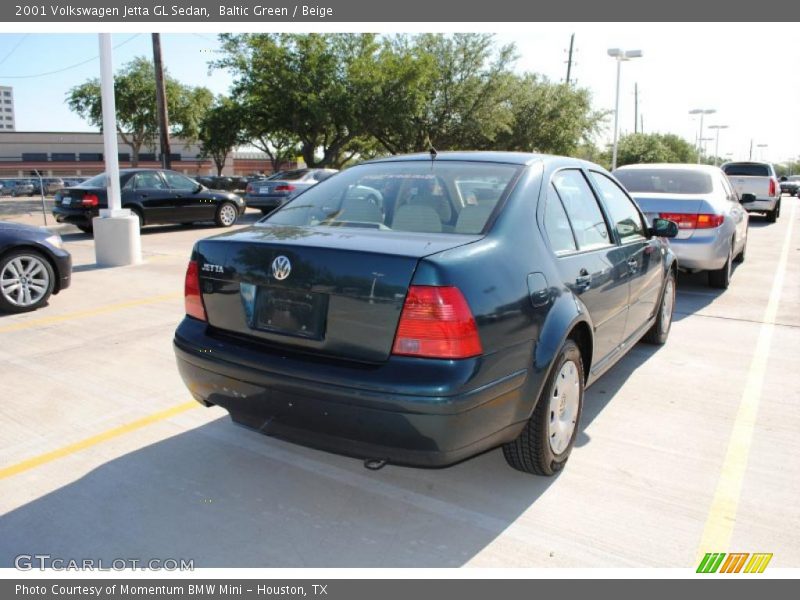 Baltic Green / Beige 2001 Volkswagen Jetta GL Sedan