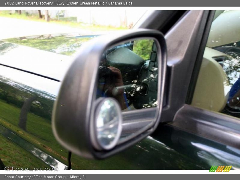 Epsom Green Metallic / Bahama Beige 2002 Land Rover Discovery II SE7