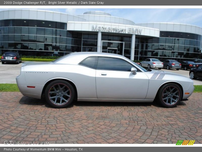 Bright Silver Metallic / Dark Slate Gray 2009 Dodge Challenger R/T