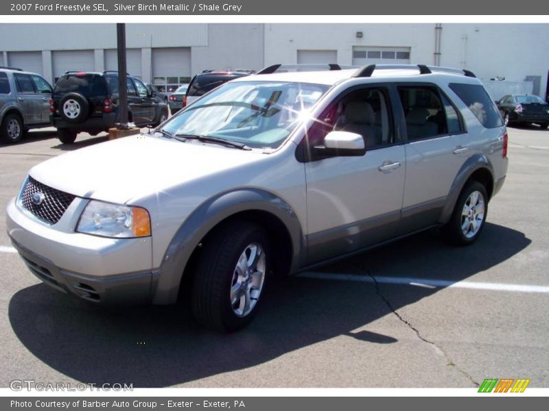Silver Birch Metallic / Shale Grey 2007 Ford Freestyle SEL