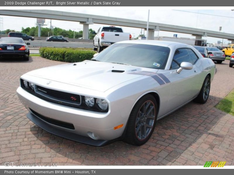 Bright Silver Metallic / Dark Slate Gray 2009 Dodge Challenger R/T