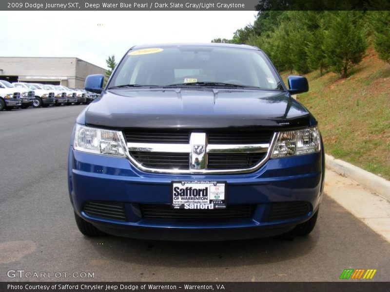 Deep Water Blue Pearl / Dark Slate Gray/Light Graystone 2009 Dodge Journey SXT