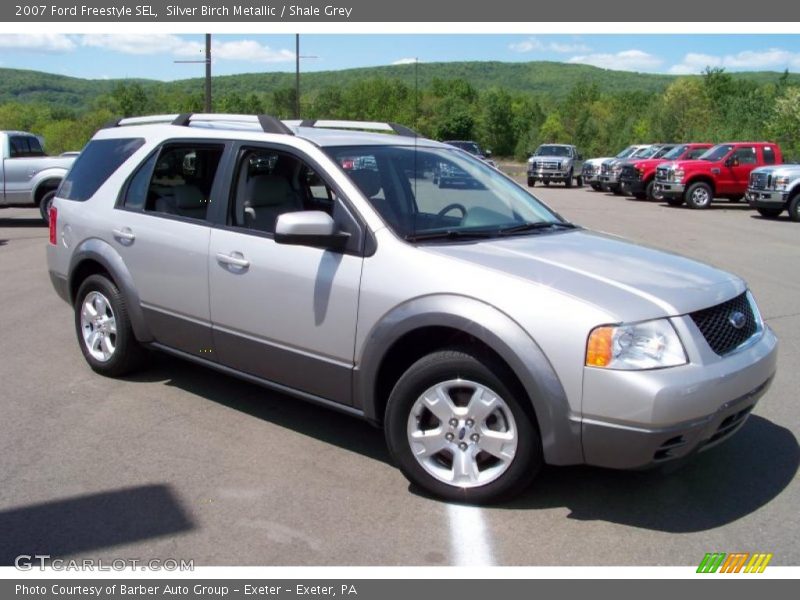 Silver Birch Metallic / Shale Grey 2007 Ford Freestyle SEL
