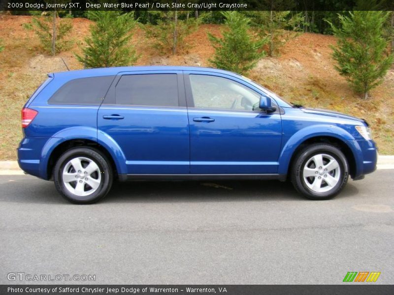 Deep Water Blue Pearl / Dark Slate Gray/Light Graystone 2009 Dodge Journey SXT