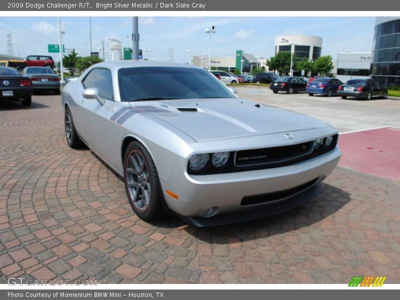 Bright Silver Metallic / Dark Slate Gray 2009 Dodge Challenger R/T