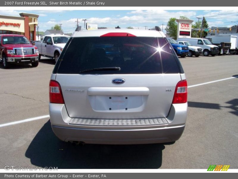 Silver Birch Metallic / Shale Grey 2007 Ford Freestyle SEL