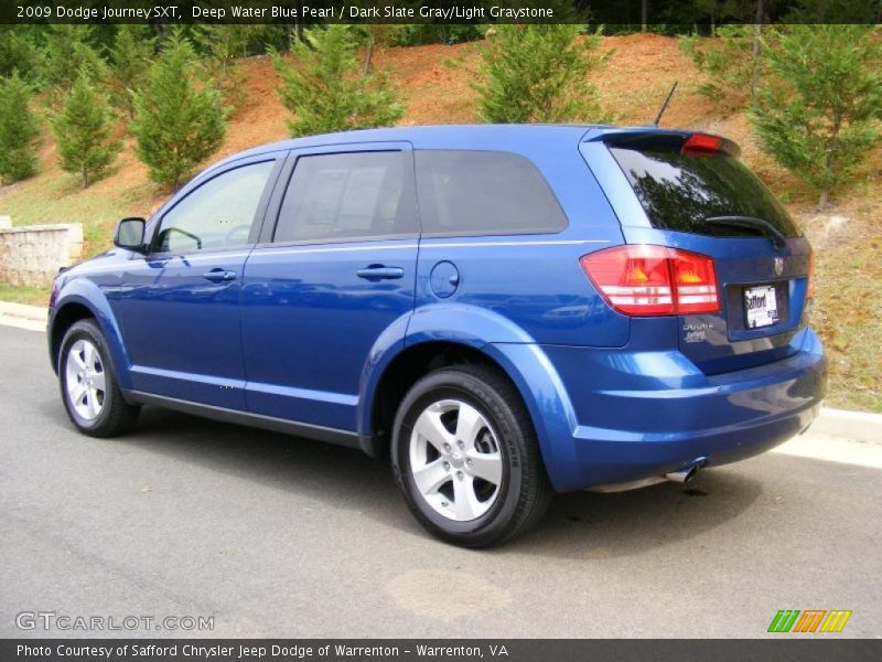 Deep Water Blue Pearl / Dark Slate Gray/Light Graystone 2009 Dodge Journey SXT