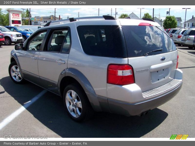 Silver Birch Metallic / Shale Grey 2007 Ford Freestyle SEL