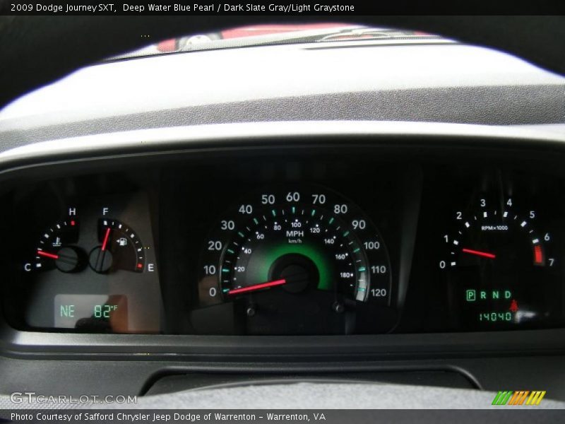 Deep Water Blue Pearl / Dark Slate Gray/Light Graystone 2009 Dodge Journey SXT
