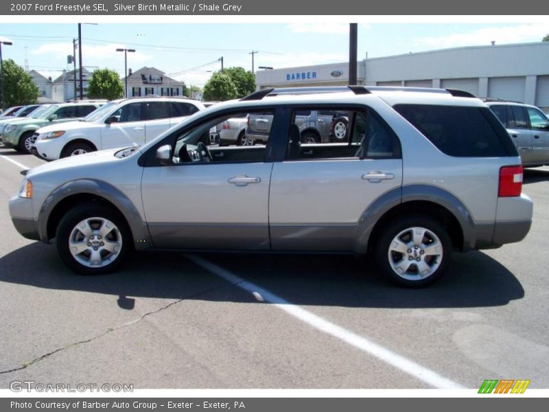 Silver Birch Metallic / Shale Grey 2007 Ford Freestyle SEL