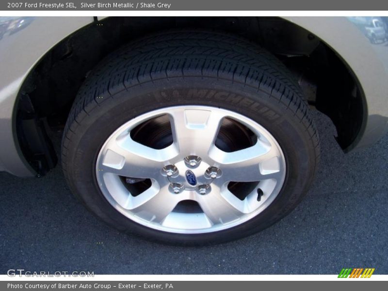 Silver Birch Metallic / Shale Grey 2007 Ford Freestyle SEL