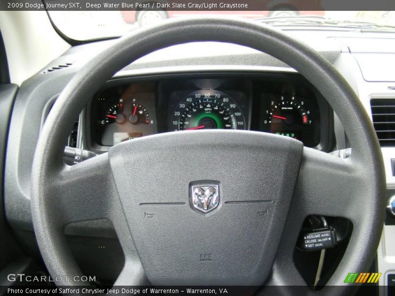 Deep Water Blue Pearl / Dark Slate Gray/Light Graystone 2009 Dodge Journey SXT